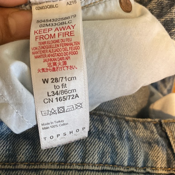 Topshop MOM ripped denim jeans - Picture 10 of 10